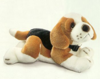 stuffed toy beagle
