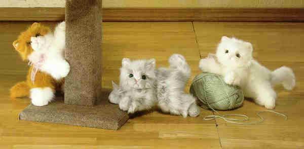 stuffed kitties